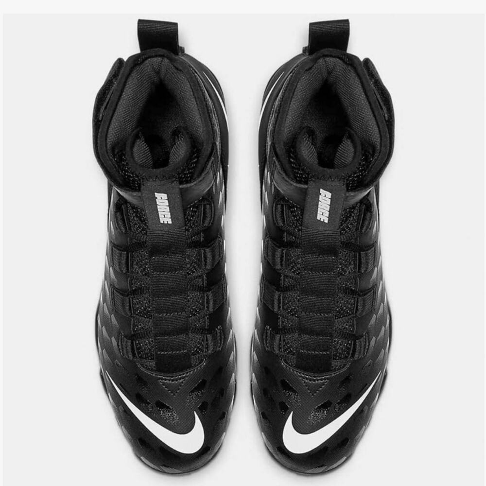 Nike Force Savage Shark 2 High Top Black Football  Size 10